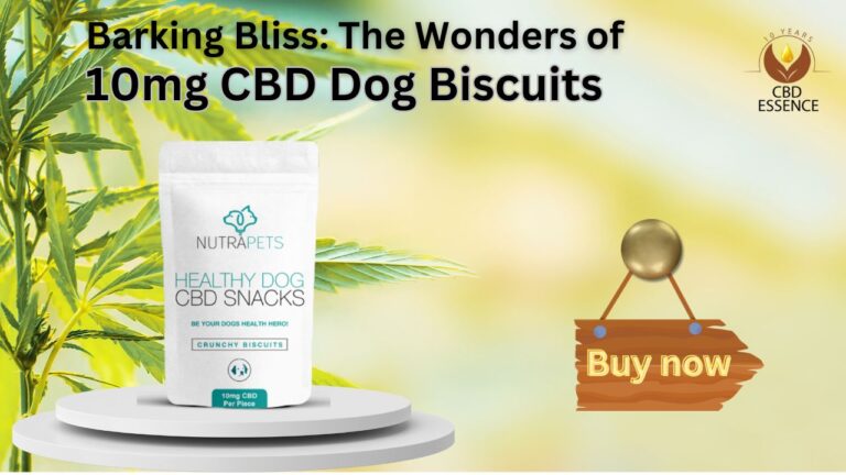 Barking Bliss The Wonders of 10mg CBD Dog Biscuits